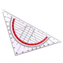 1 pçs multifuncional triângulo régua vividcraft ferramenta de plástico estudante measurment suprimentos papelaria escola régua ângulo strai y0r7 2024 - compre barato