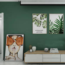 2020 новые одноцветные Обои Зеленый Серый скандинавский элегантный гостиной обои росписи Papier Peint обои домашний декор QZ188 2024 - купить недорого
