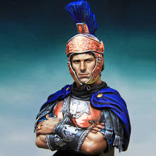 1/10 Ancient roman officer Resin Bust Building Kit 2024 - buy cheap
