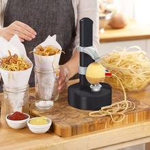 Multifunction Potato Peeling Machine Vegetable Peeler Fruit Stainless Steel Automatic Electric Rotating Cutter Apple Paring Tool 2024 - buy cheap