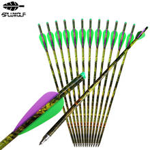 12PCS Archery Crossbows Bolts Carbon Arrow for Professional Hunting 2024 - buy cheap