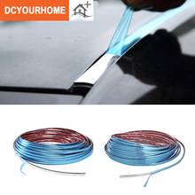 3M/pc Car Styling Chrome Trim ABS Decoration Stickers Molding Strip Auto Scratch Door Window Protection Bumper 2024 - buy cheap