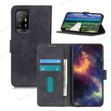 Carteira de couro titular do cartão suporte do caso da aleta para oppo f19 pro plus reno 5z a54 a93 encontrar x3 reno 5 pro capa protetora à prova de choque 2024 - compre barato