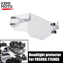 For BMW F850GS F750GS F 850 GS F 750 GS Headlight Protector Guard 2018 2019 Motorcycle Headlight Grill Cover after market 2024 - buy cheap