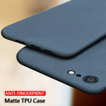 Ultra-Thin Sandstone Matte Back Soft TPU Scrub Cover For iPhone 11  12 13 Pro MAX SE 2020 6 S 7 8 10 X XR XS Max Plus Phone Case 2024 - buy cheap