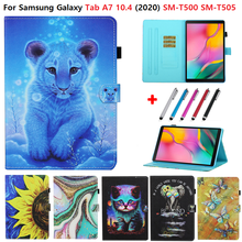 Tiger-capa para tablet, capinha para samsung galaxy tab a7 2020, 10, 4, capa para samsung galaxy tab a7 10.4 2020 2024 - compre barato