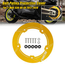Motorcycle Scooter Accessories Transmission Belt Pulley Protective Cover Guard For Yamaha Tmax530 T-MAX 530 DX SX 2017 2018 2019 2024 - buy cheap
