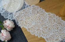 1 Meter white black elastic lace Fabric French hollow underwear lace Trim DIY French lace trim bra decoration 18cm 2024 - buy cheap