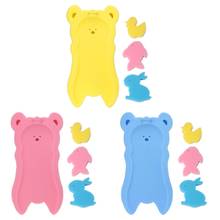 Newborn Anti-slip Sponge Pad Baby Bath Tub Bathing Pad Infant Shower Baby Care 2024 - buy cheap