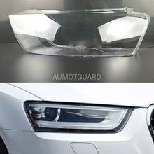 Car Headlight Lens For Audi Q3 2010 2011 2012 2013 2014 2015 Headlamp Cover Car Replacement Front Auto Shell Cover 2024 - buy cheap