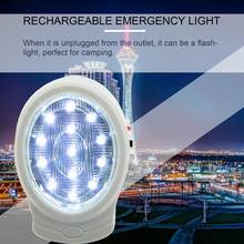 2W 13 LED Rechargeable Home Emergency Light Automatic Power Failure Outage Lamp Bulb Night Light 110-240V US Plug 2024 - buy cheap