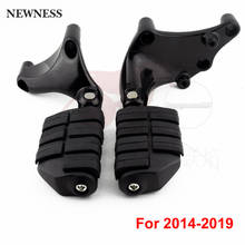 Rear Passenger Foot Peg Pedal Mount Bracket Rubber Fits for Harley Sportster XL1200 XL1200CX XL1200T Iron XL883N XL883R 2004-up 2024 - buy cheap