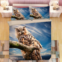 3D Animal Lion Tiger Owl Print Bedding Set Duvet Covers Pillowcases One Piece Comforter Bedding Sets Bedclothes Bed Linen 11 2024 - buy cheap