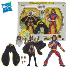Экшн-фигурка Hasbro из серии Marvel Legends X-Men Storm & Thunderbird, аниме модель, кукла, декоративная игрушка, подарок на день рождения для детей 2024 - купить недорого