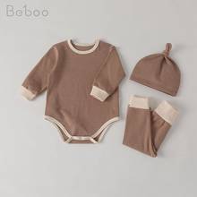 2022 Spring Autumn Baby Rompers Boy Clothes Kids Jumpsuits Infant Long Sleeve Underwear Newborn Girl Cotton Tracksuit Clothing 2024 - buy cheap