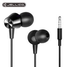 Jellico In-Ear With Microphone Wire Sport Headset Mic Mini Earbuds Stereo Wired Earphone 3.5mm earphone For iPhone Samsung 2024 - buy cheap