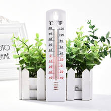 Novo termômetro de pendurar na parede 1 peça, ambiente externo, jardim, casa, garagem, casa interna, escritório, drop shipping 2024 - compre barato