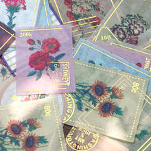 40 unids/lote sello Vintage Van Gogh pegatinas Scrapbooking DIY flor etiqueta de la escuela suministros de oficina papelería 2024 - compra barato