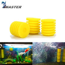 Aquarium Filter Sponge For Air Pump Yellow color Fish Tank  Internal Filter Sponge for filter pump water pump aquarium bar pond 2024 - buy cheap