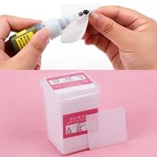 200/400Pcs Eyelash Lint-Free Paper Cotton Wipes Glue Remover Wipe The Mouth Of Glue Bottle Prevent Clogging Cleaner Pads Makeup 2024 - buy cheap