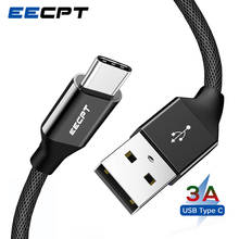 EECPT USB Type C Cable 3A Fast Charging Data Wire USB C Cable Phone Charger Type-C Cable for Samsung S9 Huawei Xiaomi Oneplus 6T 2024 - buy cheap
