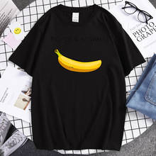 Dolce типа "банан" Забавный дизайн банана футболка 2021 летние мужские топы 100% бренд короткий рукав Уличная Повседневное Для мужчин футболка 2024 - купить недорого