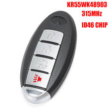 New Smart Remote Key Fob 3 Button 433MHZ with 47 Chip for Infiniti JX35/QX60 2024 - buy cheap