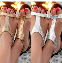 Sandalias De Punta abierta para Mujer, Zapatos planos informales a la moda, para la playa y el verano 2024 - compra barato