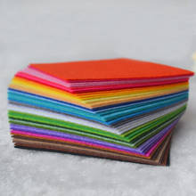 40 Pcs\lot 30x30 cm Polyester Felt Fabric Cloth DIY Handmade Sewing Home Decor Material Thickness 1mm 40 Mix Color 11.8x11.8inch 2024 - buy cheap