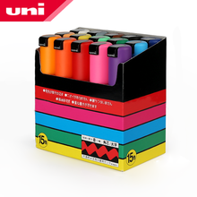 Uni Posca Pc-8k Paint Marker Pen 8 Colors 15 Colors Suit Wide NIB 8mm Water-Based Pop Poster Advertising Graffiti  Pen 2024 - buy cheap