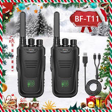 2PCS BAOFENG BF-T11 Pofung  FRS Two Way Radio License Free0.5W/ 2W 1500mAh Battery Portable Walkie Talkie USB Charging 2024 - buy cheap