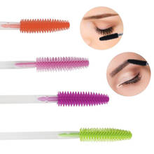 New 10pcs Disposable Eyebrow Brush Eyelash Extension Mascara Wand Applicator Spoolers Eye Lashes Cosmetic Brushes Makeup Tools 2024 - buy cheap