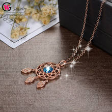 Romantic Necklace 925 Silver Necklace Women Jewelry Pendant Lady Engagement Necklace Ethnic Jewelry 2024 - buy cheap