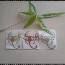 Conjunto de pegatinas 3D de escorpión para coche, accesorios de decoración DIY, 100 Uds. 2024 - compra barato