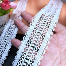 20yard 4.3cm Sewing Trim Housewear Furnishings African Lace Fabric Ribbon Wedding Decoration DIY Clothing Accessories Dress Deco 2024 - buy cheap