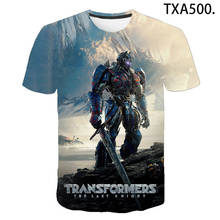 2020 New Transformers 3D Print T Shirt Men Women Children Clothing Summer Short Sleeve Robot T-shirt Boy Girl Kids Tops Cool Tee 2024 - buy cheap