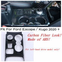 Caja de cambio de marchas para coche, embellecedor de cubierta de Panel para Ford Escape / Kuga 2020 2021, accesorios interiores, centro de Control 2024 - compra barato