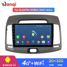 4G Lte All Netcom 9 Inch Android 11 CAR GPS Navigation Radio For Hyundai Elantra Avante 2007-2011 Car DVD Player 2024 - buy cheap