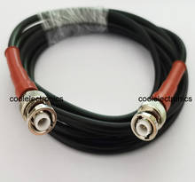 Conector BNC macho a BNC macho SHV 3000V 3KV, Cable coaxial RG58 50-3, 1m, 2m, 3m, 5m, 10m, 15m, 20m, 30m 2024 - compra barato