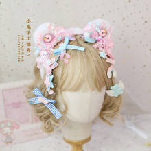 Japanese princess Sweet lolita headwear collection kawaii girl KC gothic lolita headband loli cosplay sweet lolita headwear 2024 - buy cheap