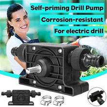 Electric Drill Pump Self Priming Transfer Pumps Oil Fluid Water Pump Portable Round Shank Heavy Duty Self-Priming Hand Drive Pum 2024 - buy cheap