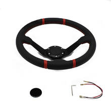 14inch 350mm Universal Aluminum Racing Steering wheels Drifting PVC 2024 - buy cheap