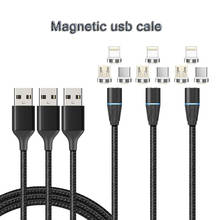 Cables de carga magnéticos USB C, accesorios para teléfonos móviles, para Huawei P40, P30 Pro, Xiaomi 10, Redmi note 6 pro 2024 - compra barato