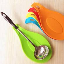 Tray Placemat Spoon Silicone Spoon Rest Heat-resistant Spatula Utensil Rest Holder Tool Cooking Utensil Tools Kitchen P5B1 2024 - buy cheap