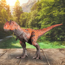 Figura de dinosaurio Carnotaurus de América del Norte, 9 pulgadas, PVC, aprendizaje temprano y educación, juguetes inquietos, oficina, decoración del hogar, nuevo, 14586 2024 - compra barato