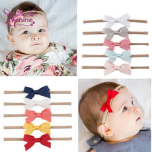 Nishine tiara elástica para bebês, faixa de cabeça em nylon com 5 tamanhos diferentes, acessório para cabelo recém-nascido 2024 - compre barato