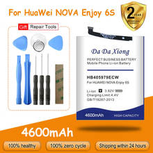 4600mAh Bateria para Huawei NOVA CAZ-AL10 CAZ-TL00 PODE L01 CAN-L02 HB405979ECW L12 Desfrutar 6S Honra 6C Y5 2021 p9 mini lite 2024 - compre barato