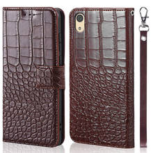 Phone Case Crocodile texture Leather Flip case for Sony Xperia XA1 G3112 G3116 G3121 G3123 G3125 for Sony Xperia XA1 Dua cover 2024 - buy cheap