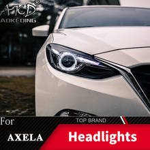 Head Lamp For Car 2014-2016 Mazda 3 Axela Headlights Fog Lights Daytime Running Lights DRL H7 LED Bi Xenon Bulb Car Accessories 2024 - buy cheap