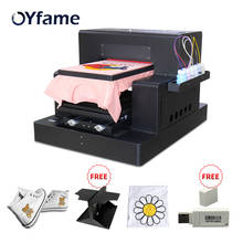 OYfame 2021 A3 Flatbed Printer A3 DTG Printer Multifunction for t shirt Hoodies Canvas Shoes Bag A3 dtg Printing Machine 2024 - buy cheap